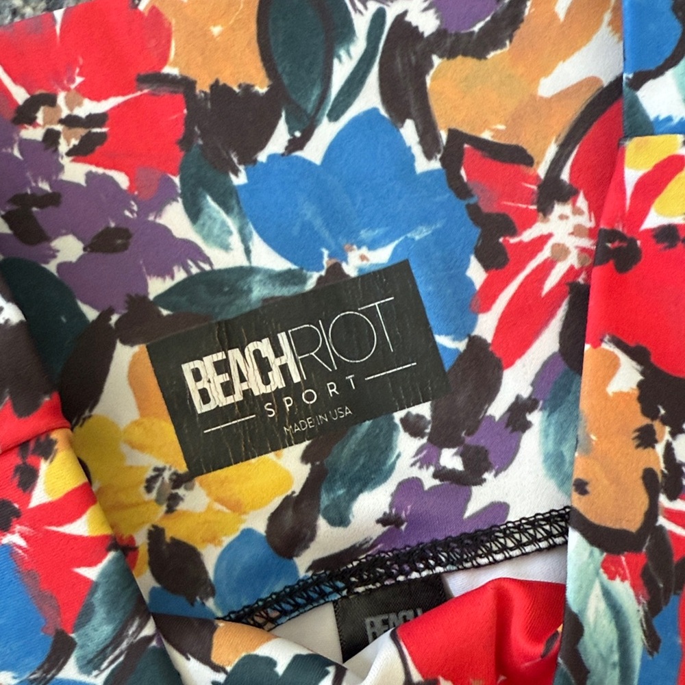 Beach Riot Multicolor Floral Leggings - Picture 2 of 4